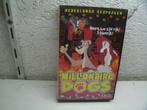 vhs 159a millionaire dogs ned gespr, Alle leeftijden, Ophalen of Verzenden, Gebruikt