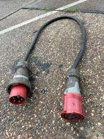 Verloopkabel 125A man naar 63A vrouw, Doe-het-zelf en Verbouw, Elektra en Kabels, Ophalen of Verzenden, Zo goed als nieuw, Kabel of Snoer