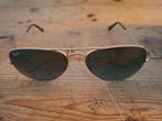 Ray Ban Aviator, Sieraden, Tassen en Uiterlijk, Zonnebrillen en Brillen | Heren, Gebruikt, Zonnebril, Bruin, Ophalen of Verzenden