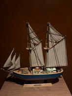 Mooi houten miniatuur zeilbootje met mooie details, Hobby en Vrije tijd, Modelbouw | Boten en Schepen, Ophalen, Gebruikt, Overige merken