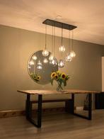 Hanglamp, Huis en Inrichting, Ophalen, Zo goed als nieuw, Glas, 75 cm of meer