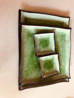 Japanse makelij prachtige sushi schalenset 4 delig, Ophalen of Verzenden, Nieuw, Overige stijlen