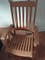 2 kunststof tuinstoelen, Ophalen, Gebruikt, Kunststof, Verstelbaar