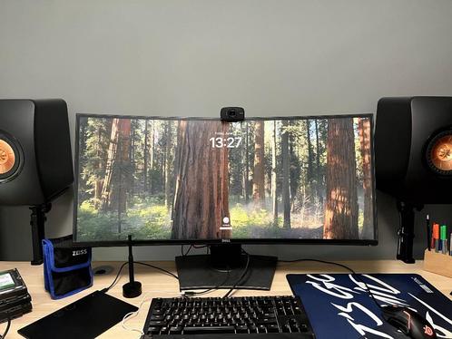 Dell U3417W, Computers en Software, Monitoren, Gebruikt, 60 Hz of minder, IPS, Overige resoluties, Onbekend, Ophalen