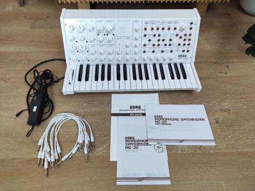 Korg MS-20 FS White, Muziek en Instrumenten, Synthesizers, Zo goed als nieuw, Overige aantallen, Korg, Met midi-aansluiting, Ophalen