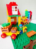 DUPLO | Boerderij set met dieren, boer en grote grondplaat, Ophalen of Verzenden, Gebruikt, Duplo