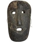 Himalaya houten guardian-masker, Ophalen of Verzenden, Gebruikt