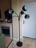 Zwarte Space age bollamp vloerlamp booglamp, Huis en Inrichting, Lampen | Vloerlampen, Ophalen, Zo goed als nieuw, Metaal, 150 tot 200 cm