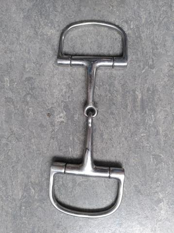 Enkelgebroken bit D-trens 10,5cm beschikbaar voor biedingen