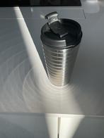 Nespresso to go koffie beker voor mee te nemen chroom, Ophalen, Zo goed als nieuw