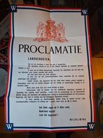 Kopie Proclamatie van Koningin Wilhelmina uit 1944,, Ophalen of Verzenden