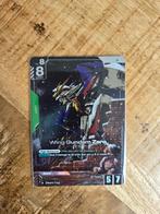 Gundam TCG - LR+ alt art Gundam Wing Zero, Ophalen of Verzenden, Nieuw, Losse kaart
