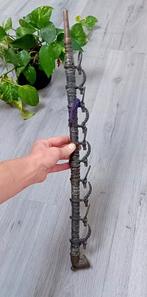 Tikar - Ceremoniële pijp bekleed met slangenhuid, Ophalen of Verzenden