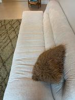 Witte 3-zits bank - zo goed als nieuw!, Huis en Inrichting, Banken | Sofa's en Chaises Longues, Ophalen, Driepersoons, 75 tot 100 cm