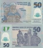 NIGERIA 2020 50 naira #40j UNC polymer, Postzegels en Munten, Bankbiljetten | Afrika, Verzenden, Nigeria