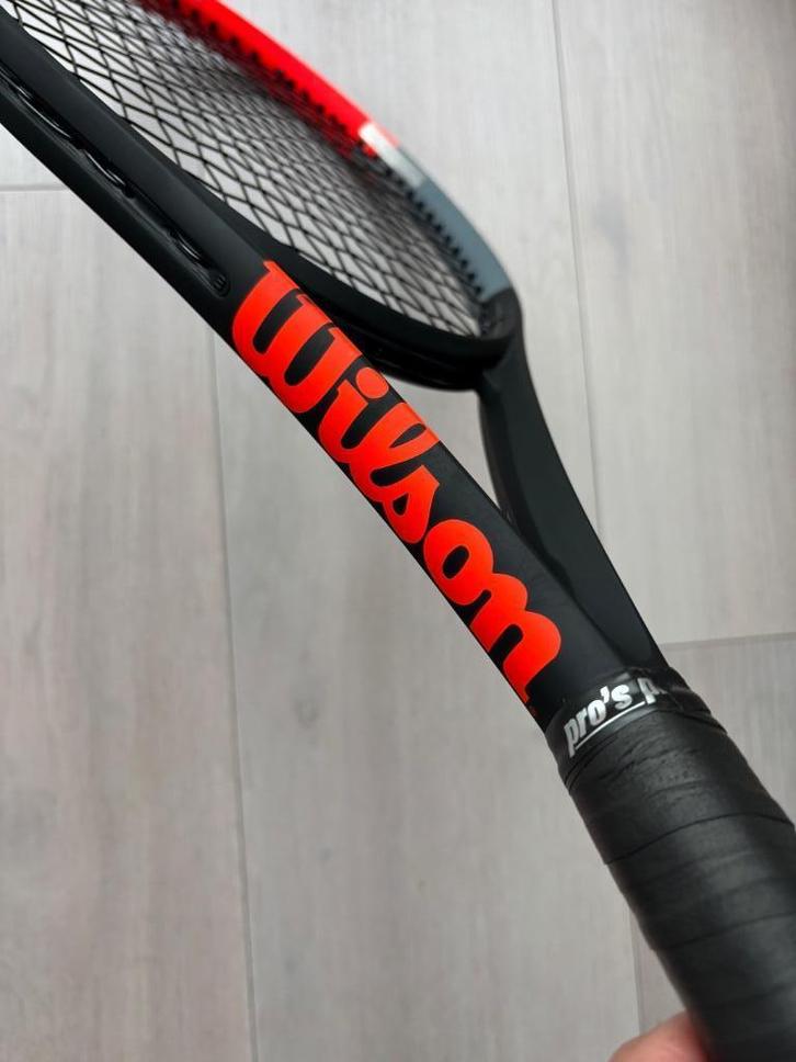 Wilson Clash 100L V1.0, Sport en Fitness, Tennis, Zo goed als nieuw, Racket, Wilson, L1, Ophalen of Verzenden