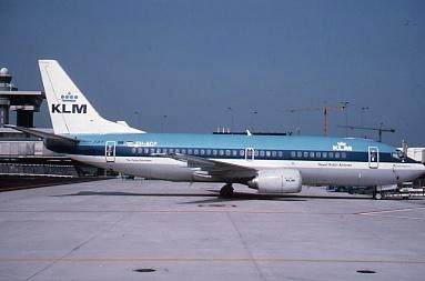 Boeing 737-200/300/400/800 van de KLM., Verzamelen, Luchtvaart en Vliegtuigspotten, Zo goed als nieuw, Kaart, Foto of Prent, Ophalen of Verzenden