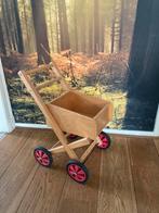 Vintage houten ADO boodschappen wagentje jaren ‘70, Antiek en Kunst, Ophalen