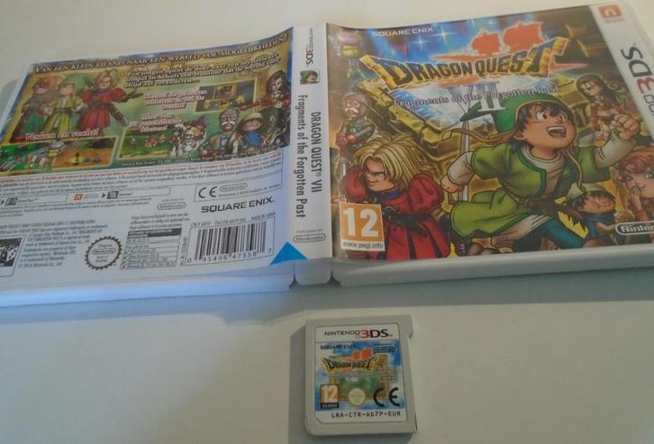 Dragon Quest VII (7) voor 3DS/N2DS, Spelcomputers en Games, Games | Nintendo 2DS en 3DS, Zo goed als nieuw, Role Playing Game (Rpg)