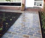 Natuursteen kasseien, Tuin en Terras, Tegels en Klinkers, Ophalen, Zo goed als nieuw, Natuursteen, 10 m² of meer