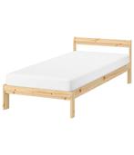 Bed Neiden 200x90cm, Ophalen, Eenpersoons, Hout