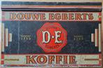 DOUWE EGBERTS - oud- en groot koffieblik, Verzamelen, Blikken, Ophalen of Verzenden, Gebruikt, Koffie, Douwe Egberts