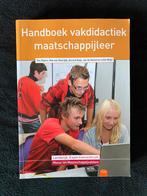 Handboek vakdidaktiek maatschappijleer, Boeken, Ophalen of Verzenden, Alpha, Nieuw, HBO