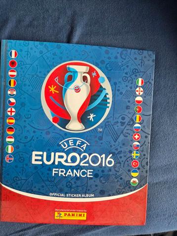 Euro 2016 Frankrijk. Complete sticker set.  beschikbaar voor biedingen