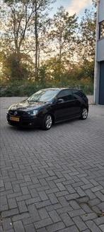 Volkswagen Polo 1.8 Turbo 110KW 2007 Zwart, Auto's, Volkswagen, Stof, 1139 kg, Zwart, 4 cilinders