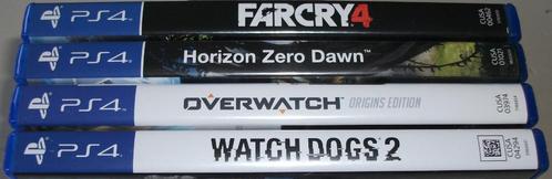Collectie *** PS4 GAMES ***, Spelcomputers en Games, Games | Sony PlayStation 4, Zo goed als nieuw, Overige genres, 1 speler, Vanaf 3 jaar