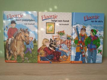 3 Floortje meidenboeken Cok Grashoff Kluitman beschikbaar voor biedingen