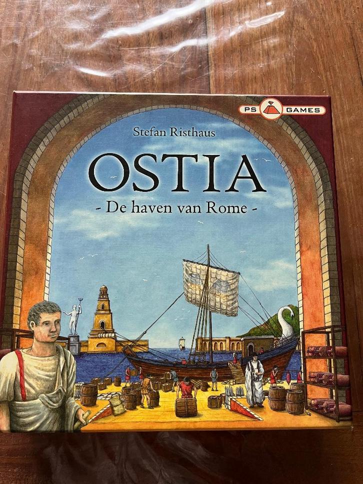 gezelschapsspel: Ostia de haven van Rome NIEUW, Hobby en Vrije tijd, Gezelschapsspellen | Bordspellen, Nieuw, Een of twee spelers