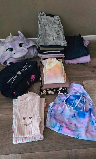 Maat 134 zgan 21delig, Kinderen en Baby's, Kinderkleding | Maat 134, Zo goed als nieuw, Meisje, Ophalen of Verzenden