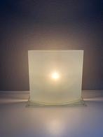 Glazen Tafellamp - Modern Design, Huis en Inrichting, Lampen | Tafellampen, Ophalen, Gebruikt, Glas, Minder dan 50 cm
