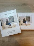 Nieuwe Opblaasbare Teddy Stoel + Poef, Ophalen, Rond, Nieuw, 75 tot 100 cm