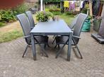 Bois le Duc tuintafel, Ophalen, Gebruikt, Rechthoekig, Aluminium
