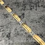 14k gouden armband prachtig massief schakel, Sieraden, Tassen en Uiterlijk, Armbanden, Ophalen of Verzenden, Nieuw, Goud