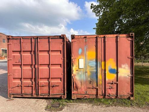 Zeecontainers 2 stuks 40ft, Zakelijke goederen, Machines en Bouw | Keten en Containers, Ophalen
