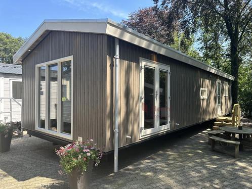 Sunhouse Deluxe 12 x 4.30 - Chalet - Direct leverbaar!, Caravans en Kamperen, Stacaravans, tot en met 4, Ophalen