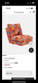 Nieuwe Patchwork Stoel - Verstelbaar & Uitklapbaar, Huis en Inrichting, Fauteuils, Ophalen, Minder dan 75 cm, Nieuw, Stof