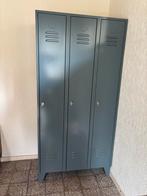 Grijze Lockerkast - 3 Deurs, Huis en Inrichting, Kasten | Lockerkasten, Ophalen, Gebruikt