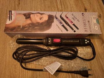 ISO Beauty EZ-Curler zwart 19mm in seal (advr 321) beschikbaar voor biedingen