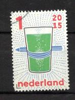 gestempelde zegel. jaar 2015:  energie, Ophalen of Verzenden, Na 1940, Gestempeld