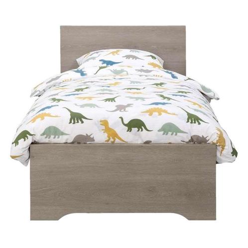 Bed (mogelijk inclusief matras), Huis en Inrichting, Slaapkamer | Bedden, Zo goed als nieuw, Eenpersoons, 90 cm, 200 cm, Hout