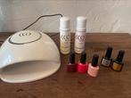 complete gellak set, Ophalen of Verzenden, Zo goed als nieuw, Handen en Nagels, Toebehoren