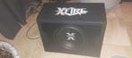 Xfire Subwoofer (open kast) + JVC Mono Versterker 800W, Auto diversen, Ophalen of Verzenden, Zo goed als nieuw