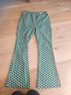 Flared broek pantalon dames M 38 groen geruit, Ophalen of Verzenden, Zo goed als nieuw