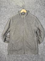 Starter fleece jas met rits – maat M, Grijs, Verzenden, Maat 48/50 (M), Gedragen