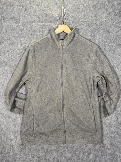 Starter fleece jas met rits – maat M, Kleding | Heren, Jassen | Zomer, Gedragen, Maat 48/50 (M), Grijs, Verzenden