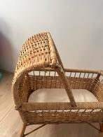 Rotan poppenbedje met matrasje, Kinderen en Baby's, Ophalen, Gebruikt, Ledikant